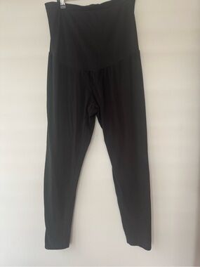 Destination Maternity Plain Black Leggings Pregnancy XL